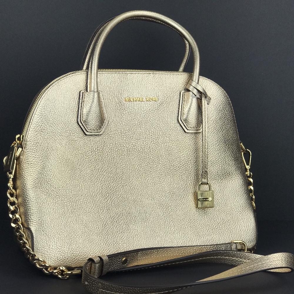 Michael Kors Mercer Large Dome Satchel Crossbody